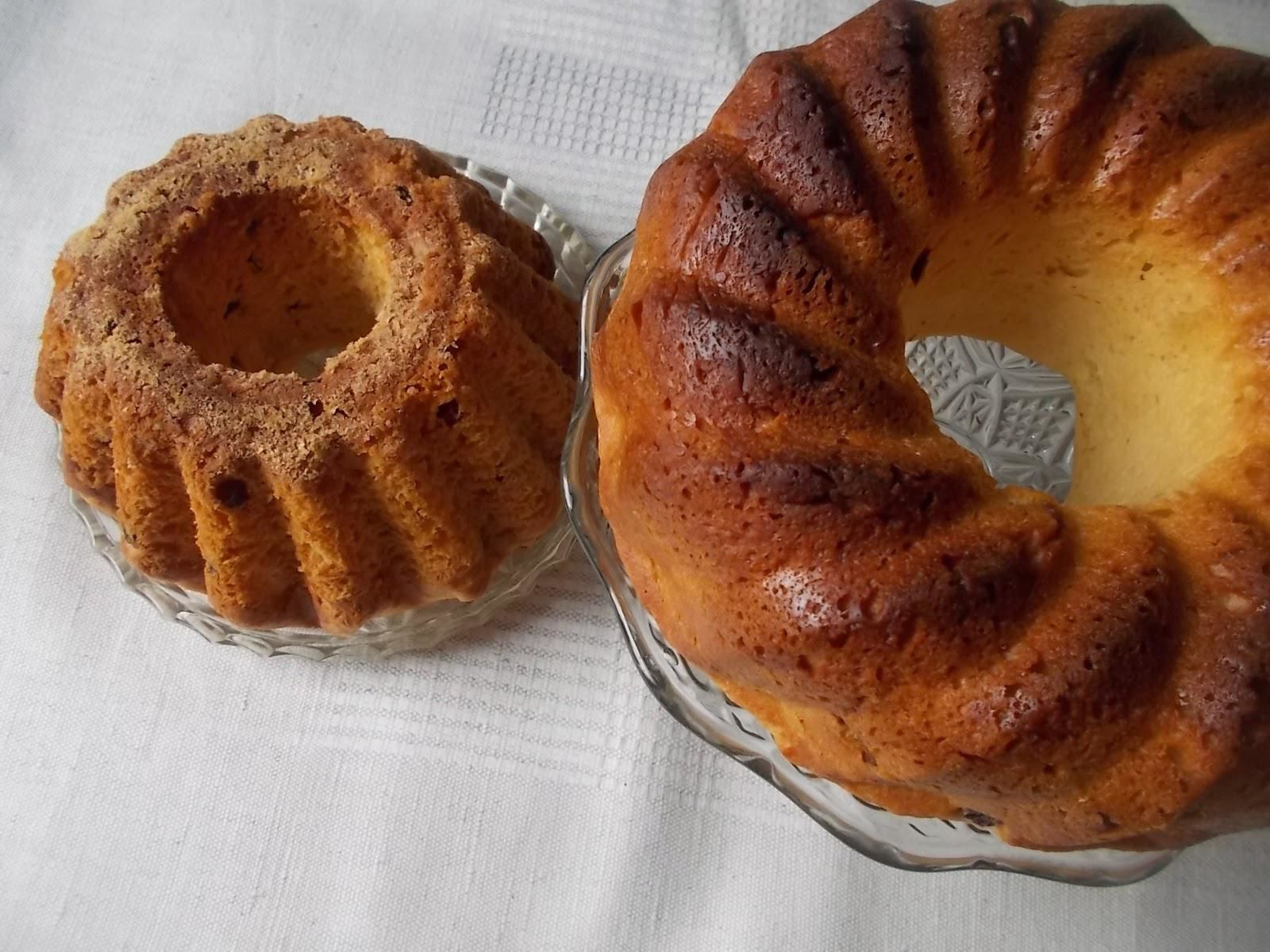 Drożdżowa babka wielka - nocna